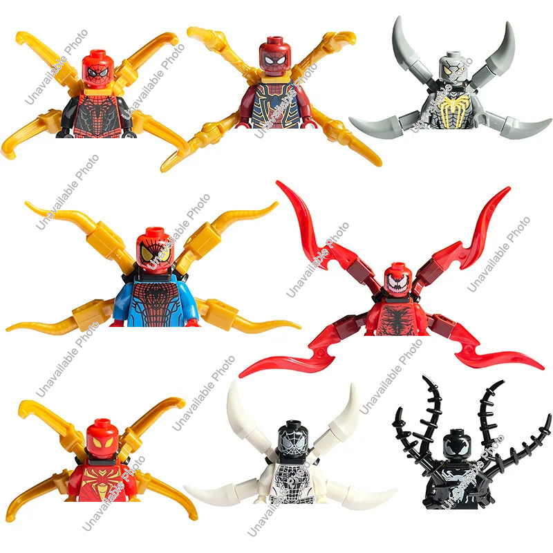 Lego Set Creator - Hot Toys 8 parçalı Marvel süper