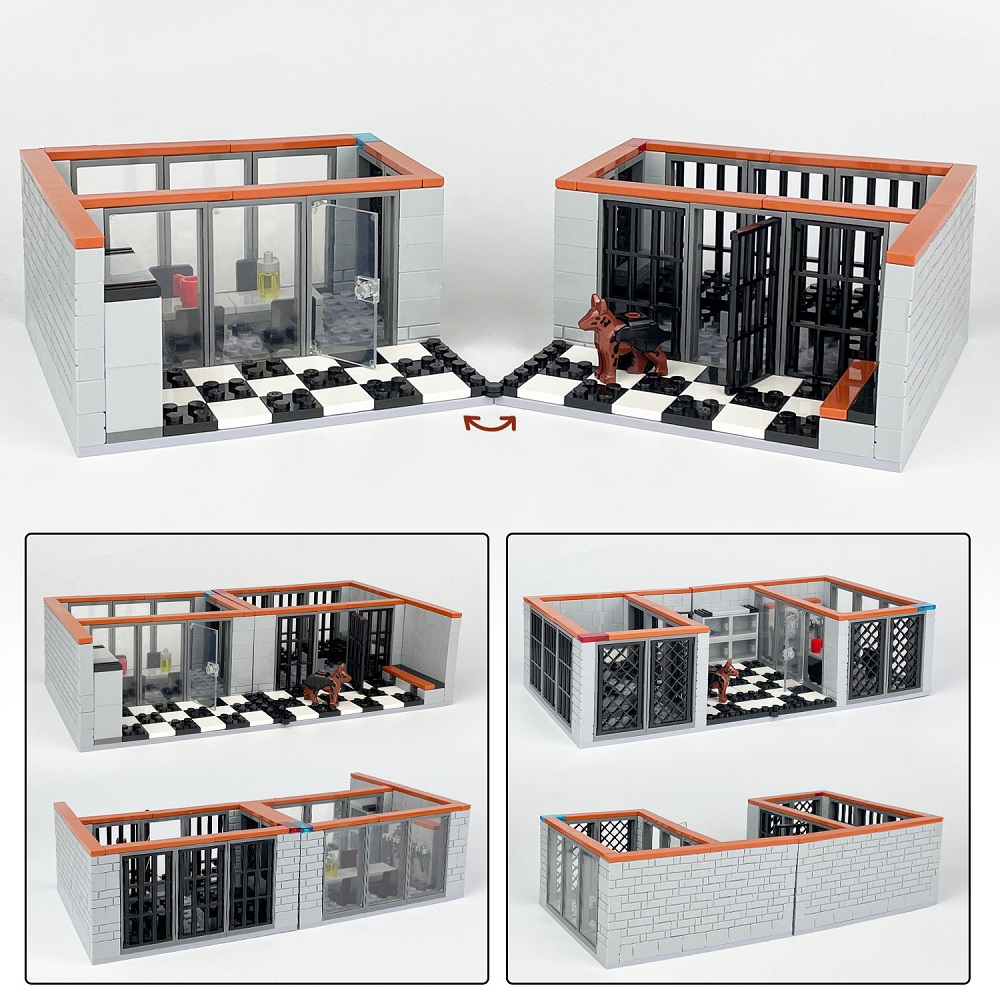 302 adet hapishane şehir polis - Lego Set Creator incelemesi ve fiyatı