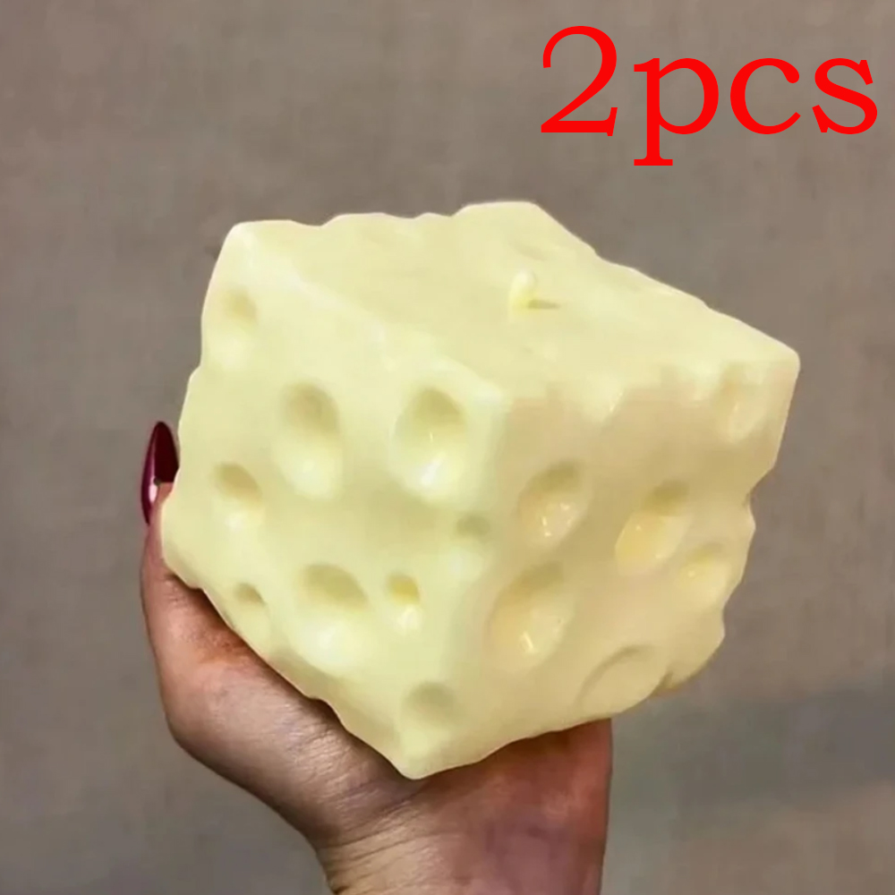 ◑ Jumbo Peynir Küpü Stres Topu - Fidget Cube Original incelemesi ve fiyatı