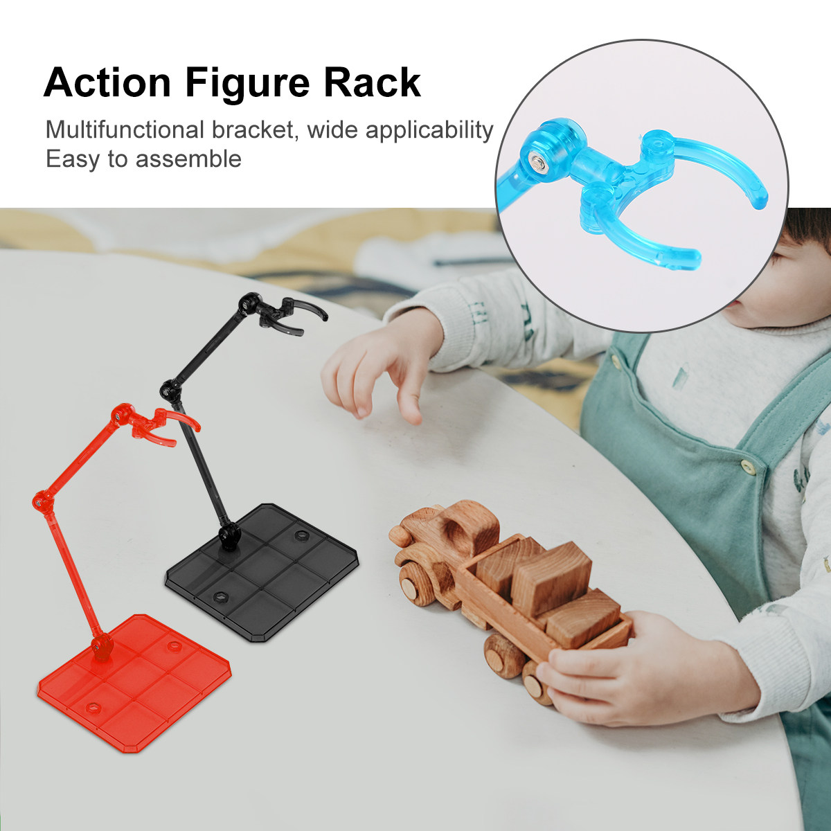 5 Adet Aksiyon Figürü Tutucu,  - Action Figure Stand incelemesi ve fiyatı
