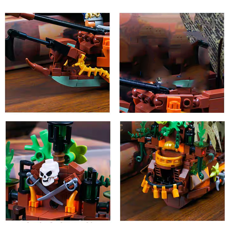 Yaratıcı MOC Korsan Tekne Gemi - Lego Set Creator incelemesi ve fiyatı